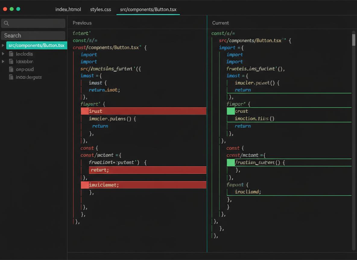 File Tree and Diff Review